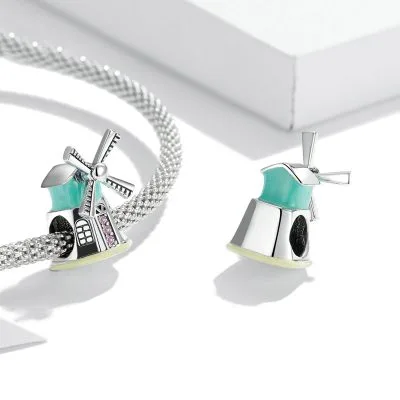 Hạt Charm Bạc Nữ đính đá CZ Julianna LILI 087546 6