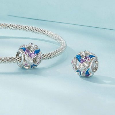 Hạt Charm Bạc Nữ đính đá CZ Matilda LILI 088512 17