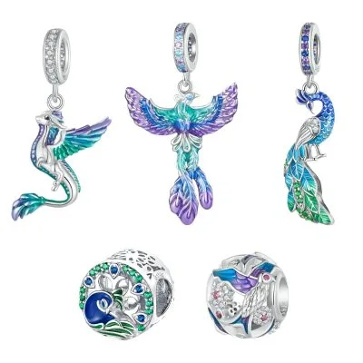 Hạt Charm Bạc Nữ đính đá CZ Matilda LILI 088512 20