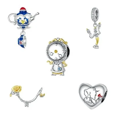 Hạt Charm Bạc Nữ đính đá CZ Câu Chuyện Cổ Tích Talia LILI 087443 12