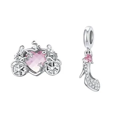 Hạt Charm Bạc Nữ đính đá CZ Công Chúa Elianna LILI 087741 10