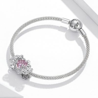 Hạt Charm Bạc Nữ đính đá CZ Công Chúa Elianna LILI 087741 3