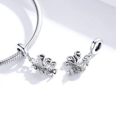 Hạt Charm Bạc Nữ đính đá CZ Hình Các Loài động Vật Selah LILI 087951 3
