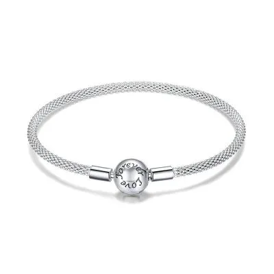 Vòng Pandora Bạc Nữ Chuỗi đan Nhau Miracle LILI 090245 1