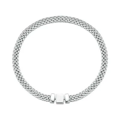 Vòng Pandora Bạc Nữ Chuỗi Vuông Tròn Lana LILI 090255 1