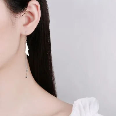 Bông Tai Bạc Nữ Chuỗi Dây Dài Antoinette LILI 102714 3