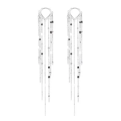 Bông Tai Bạc Nữ Chuỗi Dây Dài Katalaya LILI 102516 5