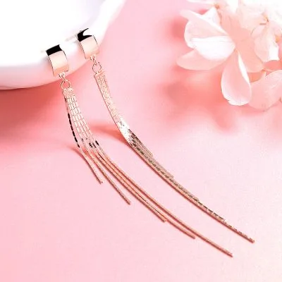 Bông Tai Bạc Nữ Chuỗi Dây Dài Kataleya LILI 102500 2