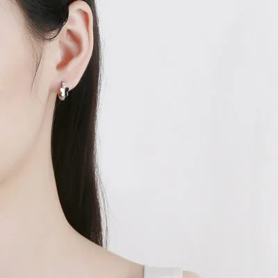 Bông Tai Bạc Nữ đính đá CZ Hình Hồ điệp Rene LILI 101252 5