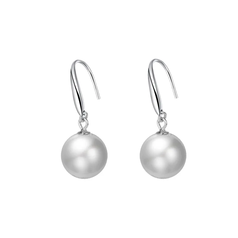 Bông Tai Bạc Nữ đính Ngọc Trai Tròn Allison LILI 102005 5