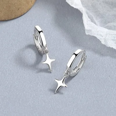 Bông Tai Bạc Nữ Hinh ánh Sao Olympia LILI 102826 1