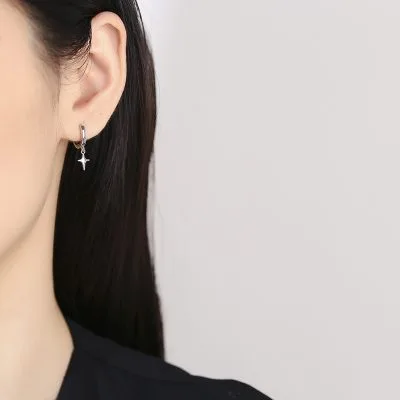 Bông Tai Bạc Nữ Hinh ánh Sao Olympia LILI 102826 2