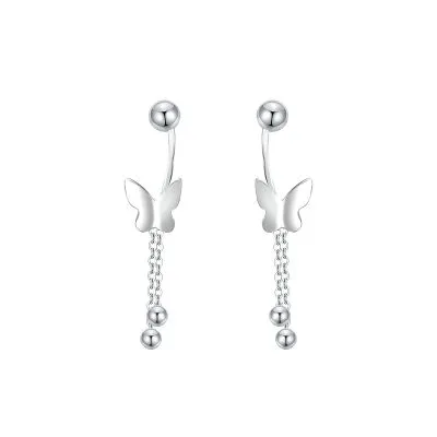 Bông Tai Bạc Nữ Hình Hồ điệp Scottie LILI 102611 5