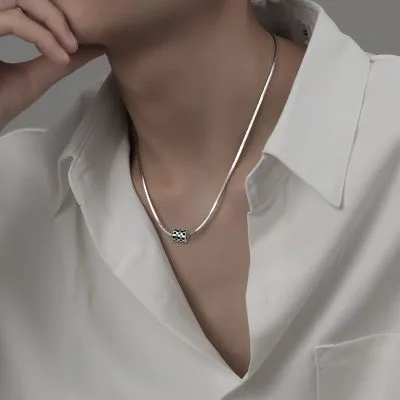 Dây Chuyền Bạc Nam Chuỗi Tròn Trơn Dakota LILI 095082 1