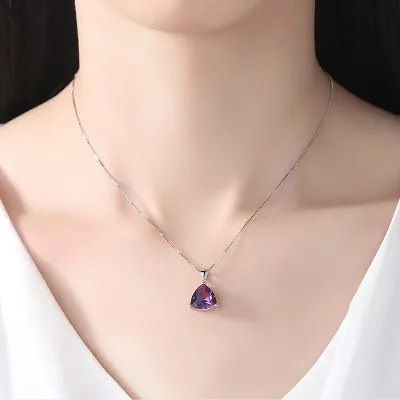 Dây Chuyền Bạc Nữ đính đá CZ Marleigh LILI 098087 2