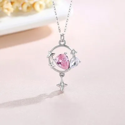 Dây Chuyền Bạc Nữ đính đá CZ Hình ánh Sao Sariyah LILI 097524 1