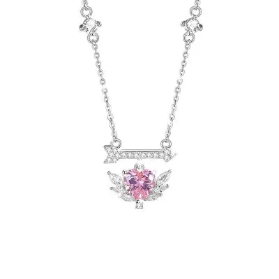 Dây Chuyền Bạc Nữ đính đá CZ Mũi Tên Tình ái Cadence LILI 098779 5