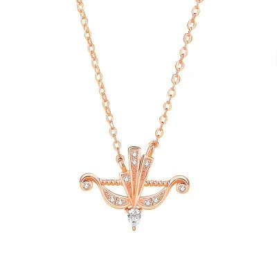 Dây Chuyền Bạc Nữ đính đá CZ Mũi Tên Tình ái Dalia LILI 098662 4