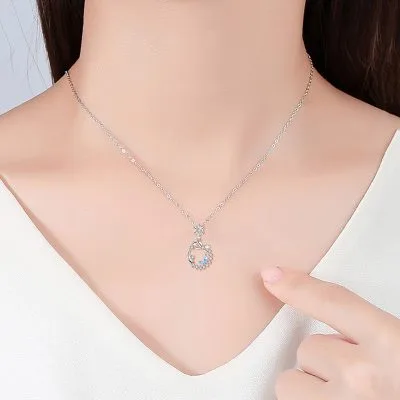Dây Chuyền Bạc Nữ đính đá CZ Ngôi Sao Băng Jada LILI 098696 5