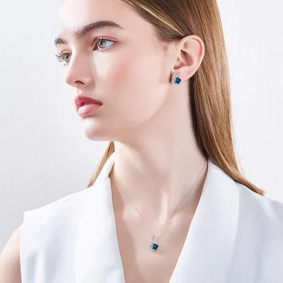 Dây Chuyền Bạc Nữ đính đá Swarovski The Archangle LILI 094093 3