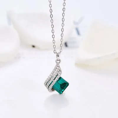 Dây Chuyền Bạc Nữ đính đá Swarovski The Archangle LILI 094093 8