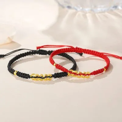 Lắc Tay Bạc đôi Hình Kim Tiền May Mắn Alaya LILI 103769 1