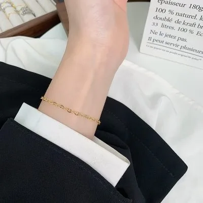 Lắc Tay Bạc Nữ Chuỗi Trái Tim Amoura LILI 096772 7