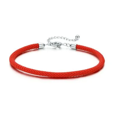 Lắc Tay Bạc Nữ Dây Bện Savanna LILI 096830 5
