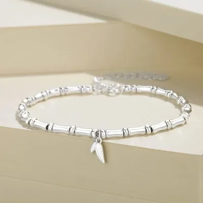 Lắc Tay Bạc Nữ Hình Cây Trúc Alessia LILI 103551 1