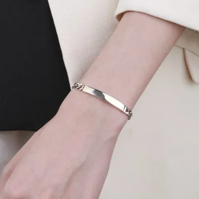 Lắc Tay Bạc Nữ Hình Chuỗi Xoắn Trơn Cá Tính Mckenzie LILI 103558 4