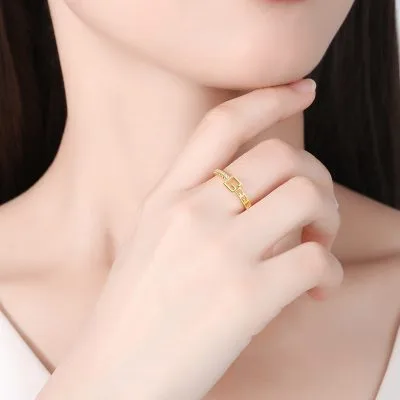 Nhẫn Bạc Nữ đính đá CZ Gracelyn LILI 103975 4