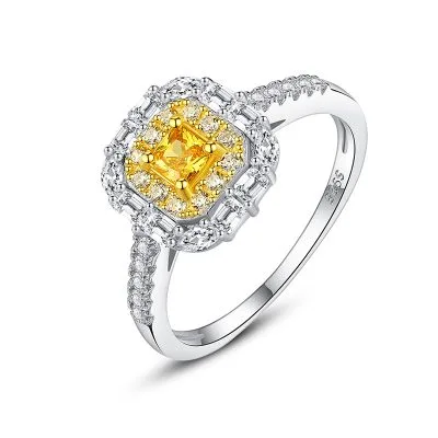 Nhẫn Bạc Nữ đính đá CZ Willa LILI 094701 1