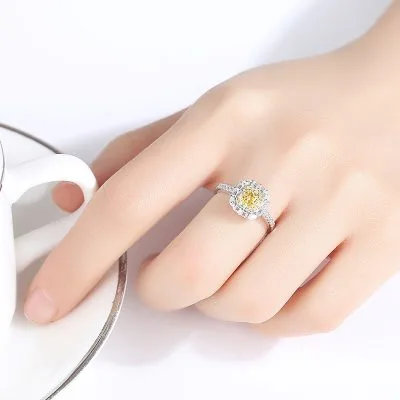 Nhẫn Bạc Nữ đính đá CZ Willa LILI 094701 2