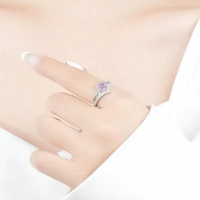 Nhẫn Bạc Nữ đính đá CZ Hình Vương Miện Công Chúa Zoe LILI 092764 3