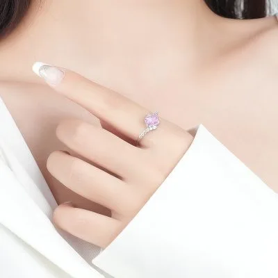 Nhẫn Bạc Nữ đính đá CZ Sang Trọng Everly LILI 093003 4