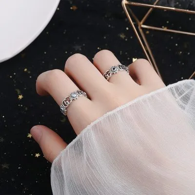 Nhẫn Bạc Nữ Hình Bông Hoa Hướng Dương Wrenley LILI 094107 4