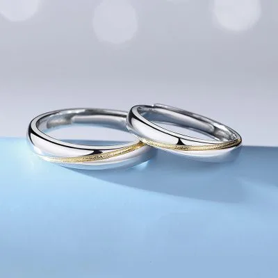 Nhẫn đôi Cặp Bạc đôi Lorelei LILI 095556 1