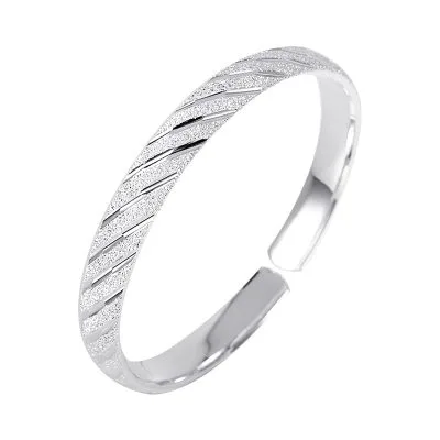 Vòng Tay Bạc đặc Cho Nữ Dạng Kiềng Elyse LILI 097180 3