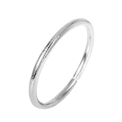 Vòng Tay Bạc đặc Cho Nữ Dạng Kiềng Chú đại Bi Chana LILI 097115 5