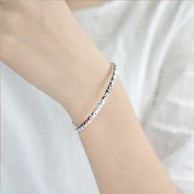 Vòng Tay Bạc đặc Cho Nữ Dạng Kiềng Hình ánh Sao Anika LILI 097188 4