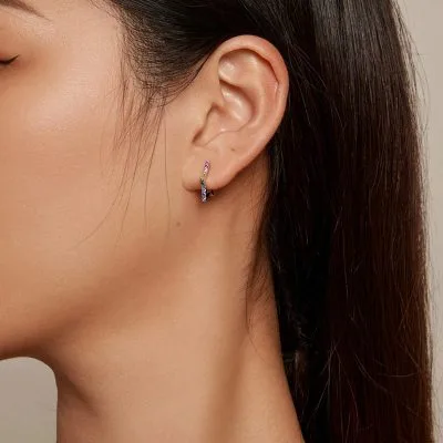 Bông Tai Bạc Nữ đính đá CZ Hình Ngôi Sao Hadlee LILI 106901 5