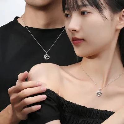 Dây Chuyền Bạc đôi đính đá CZ Phượng Hoàng Niko LILI 106195 3