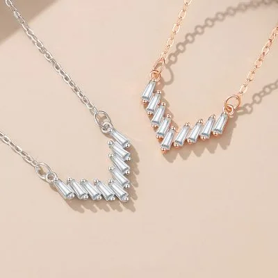 Dây Chuyền Bạc Nữ đính đá CZ Milana LILI 105761 1