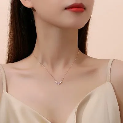 Dây Chuyền Bạc Nữ đính đá CZ Milana LILI 105761 4