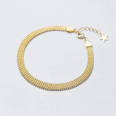 Lắc Tay Bạc Nữ Mạ Vàng Addilynn LILI 108351 1
