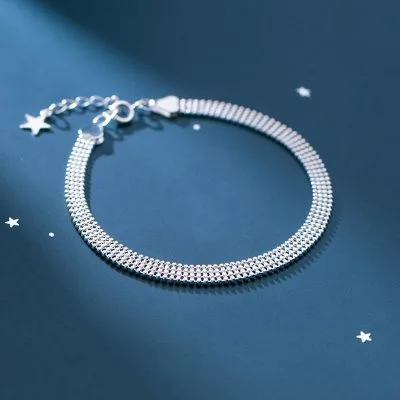Lắc Tay Bạc Nữ Mạ Vàng Addilynn LILI 108351 3