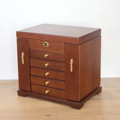 Tủ Hộp đựng đồ Trang Sức Phụ Kiện Gỗ Thông Cỡ Lớn Raelyn LILI 120086 4