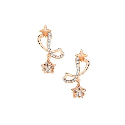 Bông Tai Bạc Nữ đính đá CZ Hình Chiếc Nơ Lấp Lánh Kimberly LILI 126508 4