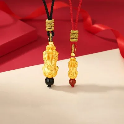 Dây Chuyền Bạc đôi Hình Tỳ Hưu May Mắn Sienna LILI 126114 1