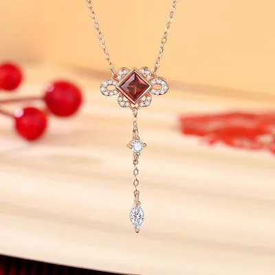 Dây Chuyền Bạc Nữ đính đá CZ Juniper LILI 125938 5